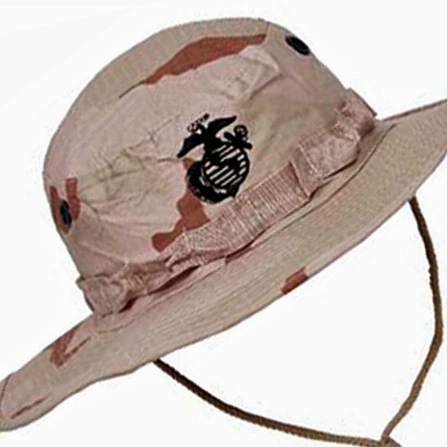 Preview: MFH, USMC, US Tropenhut mit Luftlöchern und Nylonband